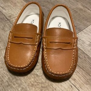 Genuine leather loafers size 12 for boys